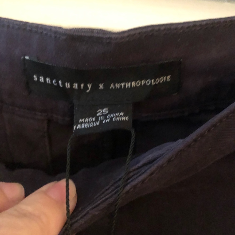 NWT Anthropologie x Sanctuary navy shorts - Picture 6 of 7